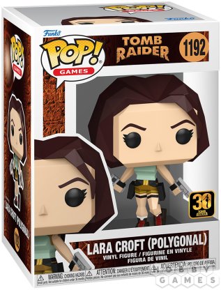 Вопросы про Фигурка Funko POP! Games. Tomb Raider: Lara Croft (Polygonal) 1192 фото 2