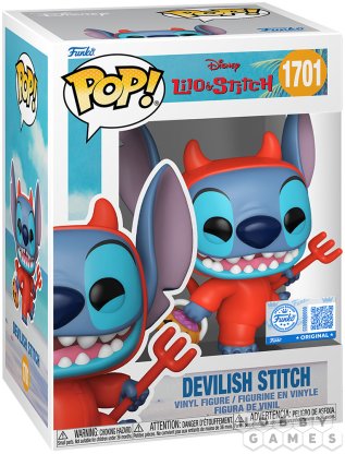 Фигурка Funko POP! Disney. Lilo &amp; Stitch: Devilish Stitch 1701 фото 2