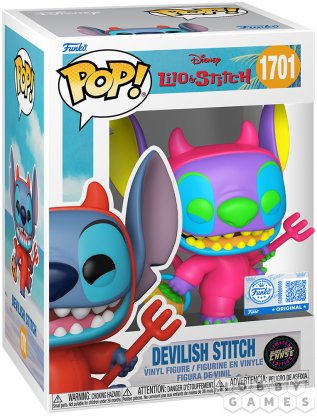Фигурка Funko POP! Disney. Lilo &amp; Stitch: Devilish Stitch 1701 фото 4