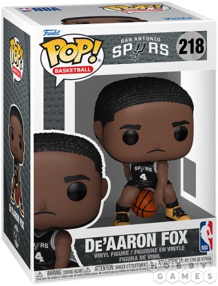 Фигурка Funko POP! Basketball. NBA San Antonio Spurs: De&#039;Arron Fox 218 фото 2