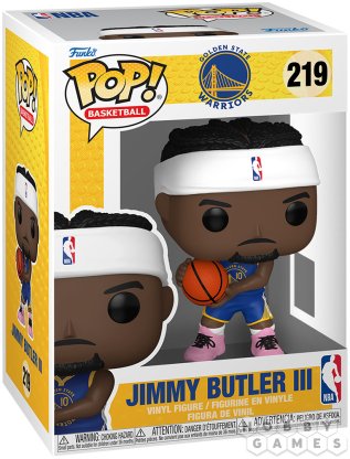 Фигурка Funko POP! Basketball. NBA Golden State Warriors: Jimmy Butler III 219 фото 2