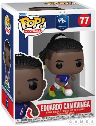 Фигурка Funko POP! Football: Eduardo Camavinga 77 фото 2