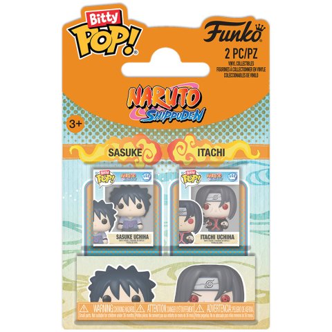 Набор фигурок Bitty POP! Naruto Shippuden: Sasuke & Itachi