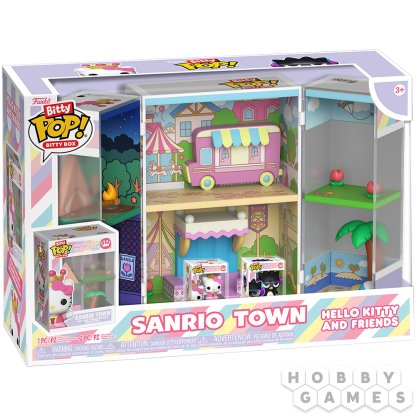 Набор фигурок Bitty POP! Bitty Box. Hello Kitty and Friends: Sanrio Town