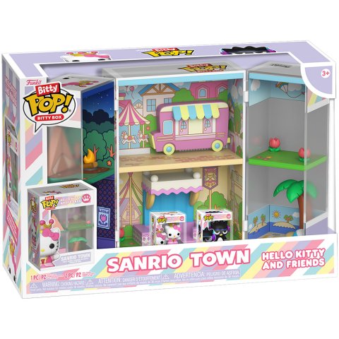 Набор фигурок Bitty POP! Bitty Box. Hello Kitty and Friends: Sanrio Town