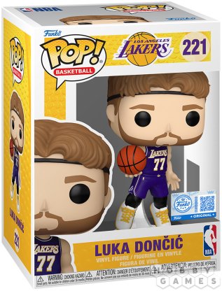 Фигурка Funko POP! Basketball. NBA Los Angeles Lakers: Luka Dončić 221 фото 2