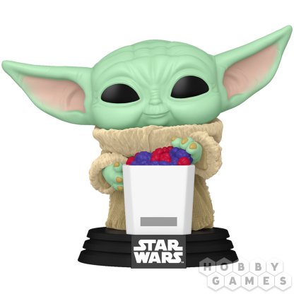Фигурка Funko POP! Star Wars: Grogu (Flocked) 825