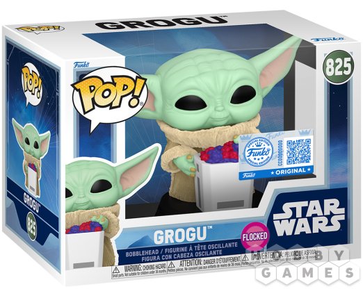 Фигурка Funko POP! Star Wars: Grogu (Flocked) 825 фото 2