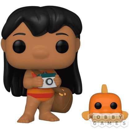 Фигурка Funko POP! Disney Lilo &amp; Stitch: Lilo with Pudge 1047
