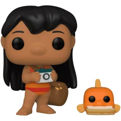 Фигурка Funko POP! Disney Lilo & Stitch: Lilo with Pudge 1047