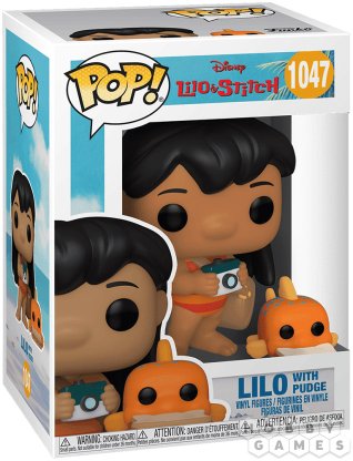 Фигурка Funko POP! Disney Lilo &amp; Stitch: Lilo with Pudge 1047 фото 2