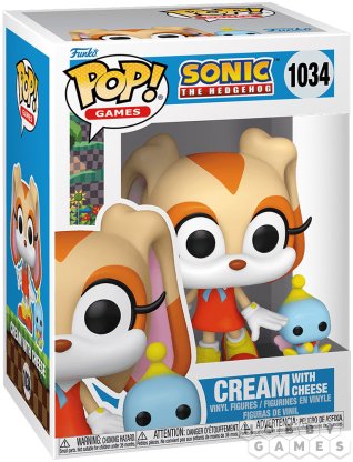 Фигурка Funko POP! Games. Sonic the Hedgehog: Cream with Cheese 1034 фото 2