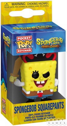 Брелок Funko POP! Pocket Keychain: The SpongeBob Movie. Search for SquarePants: Spongebob Squarepants фото 2