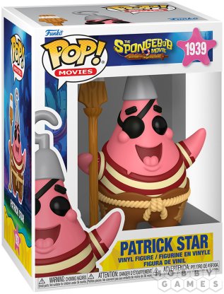 Фигурка Funko POP! Movies. The SpongeBob Movie. Search for SquarePants: Patrick Star 1939 фото 2