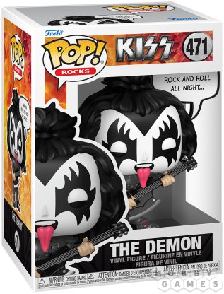 Фигурка Funko POP! Rocks. Kiss: The Demon 471 фото 2