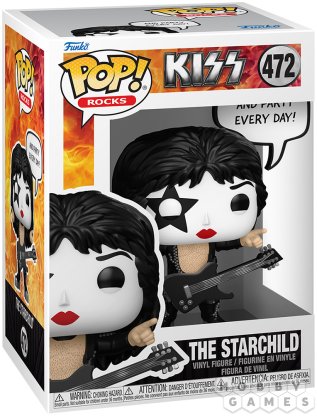 Фигурка Funko POP! Rocks. Kiss: The Starchild 472 фото 2