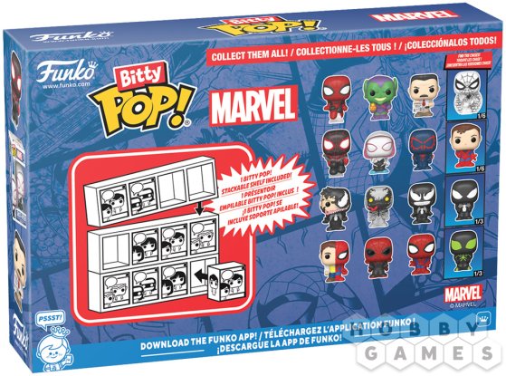 Набор фигурок Bitty POP! Marvel. Series 2 фото 2