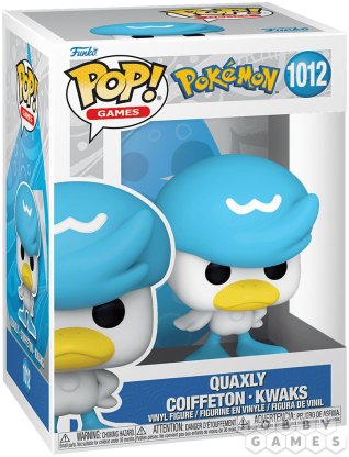 Фигурка Funko POP! Games. Pokemon: Quaxly 1012 фото 2