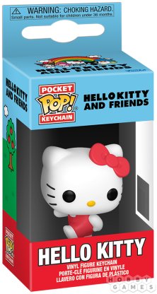 Брелок Funko POP! Pocket Keychain. Hello Kitty and Friends: Hello Kitty фото 2