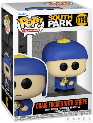 Фигурка Funko POP! Television. South Park: Craig Tucker with Stripe 1759 фото 2
