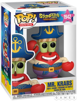 Фигурка Funko POP! Movies. The SpongeBob Movie. Search for SquarePants: Mr. Krabs 1942 фото 2