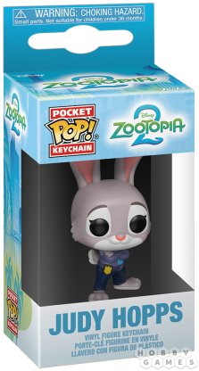 Брелок Funko POP! Pocket Keychain. Disney Zootopia 2: Judy Hopps фото 2