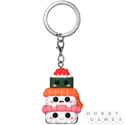 Брелок Funko POP! Pocket Keychain. Kawaii Foodies: Sushi Stack
