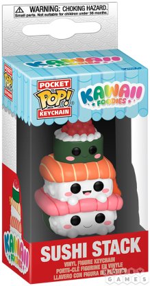 Брелок Funko POP! Pocket Keychain. Kawaii Foodies: Sushi Stack фото 2