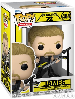 Фигурка Funko POP! Rocks. Metallica 72 Seasons: James 484 фото 2