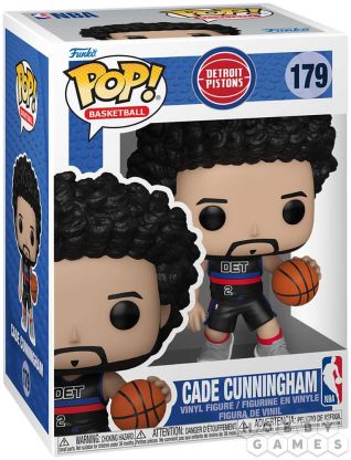 Фигурка Funko POP! NBA. Detroit Pistons: Cade Cunningham 179 фото 2