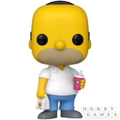 Фигурка Funko POP! Television. The Simpsons: Homer with Krusty Burger 1737