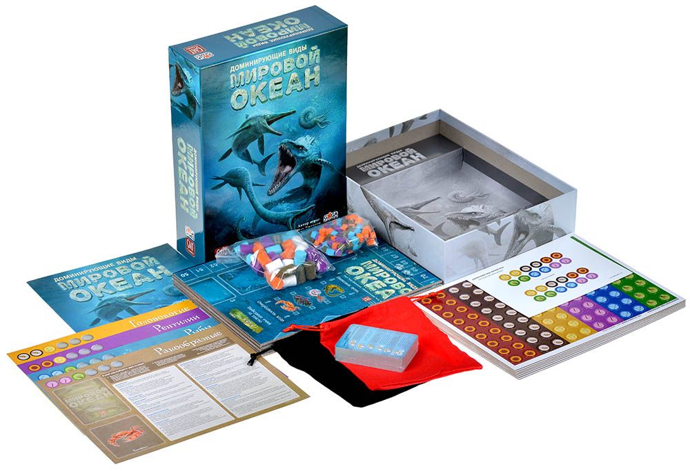 Настольная игра GaGa Games Доминирующие виды: Мировой океан GG403 - фото 4