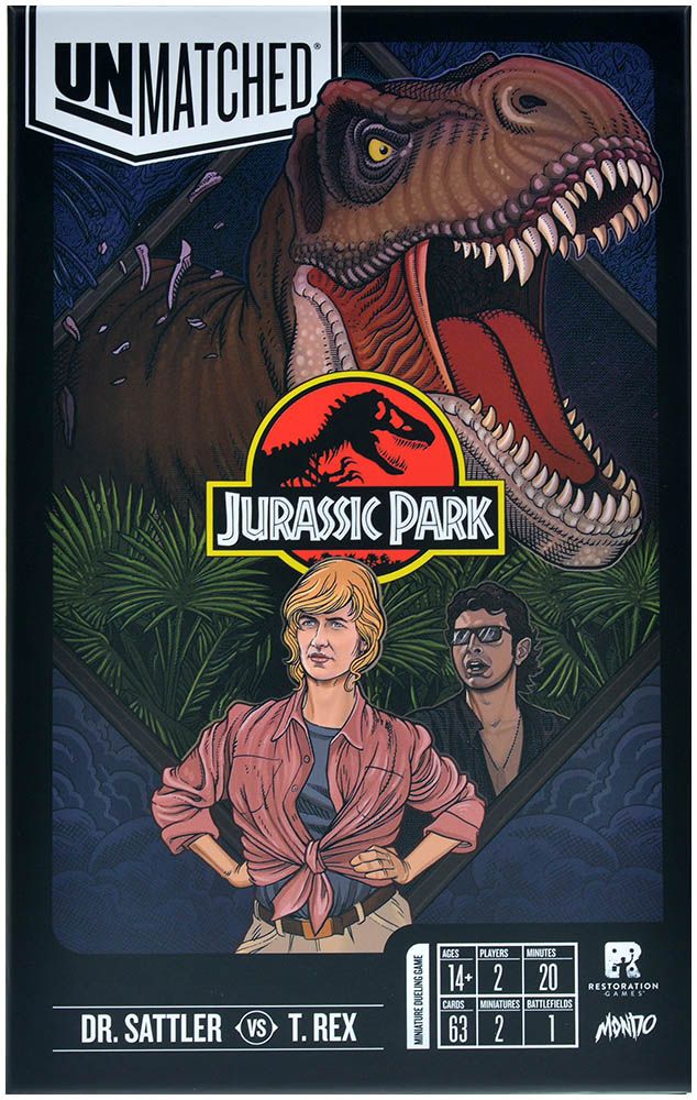 Настольная игра GaGa Games Unmatched: Jurassic Park. Dr. Sattler vs T. Rex GG364 - фото 2