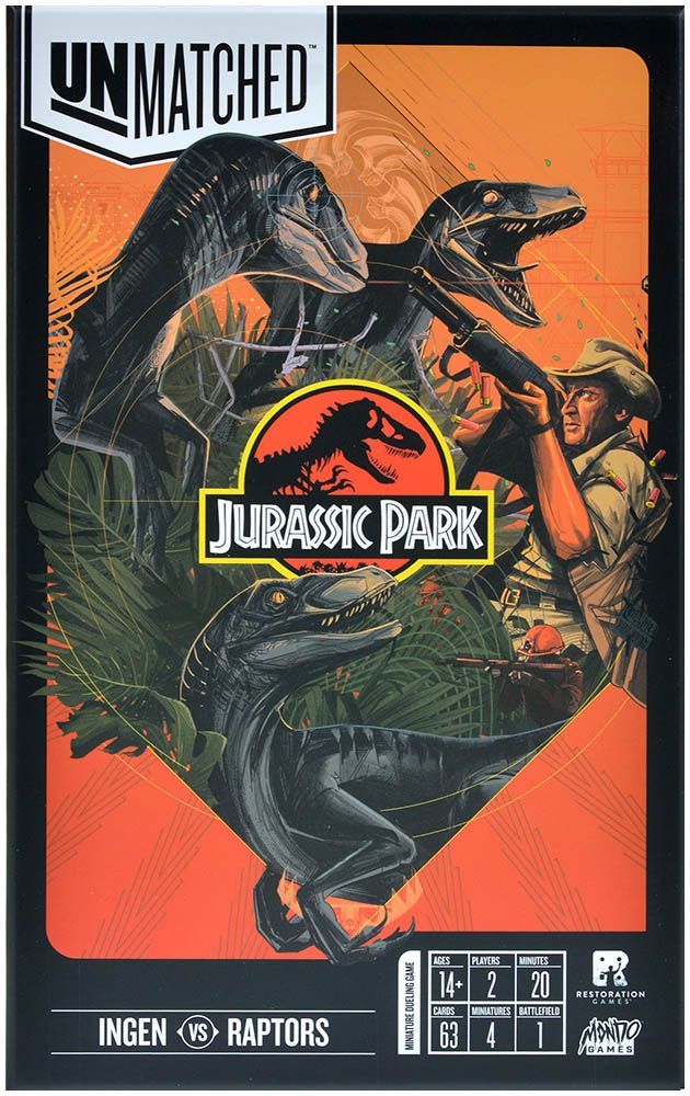 Настольная игра GaGa Games Unmatched: Jurassic Park. InGen vs Raptors GG363 - фото 2