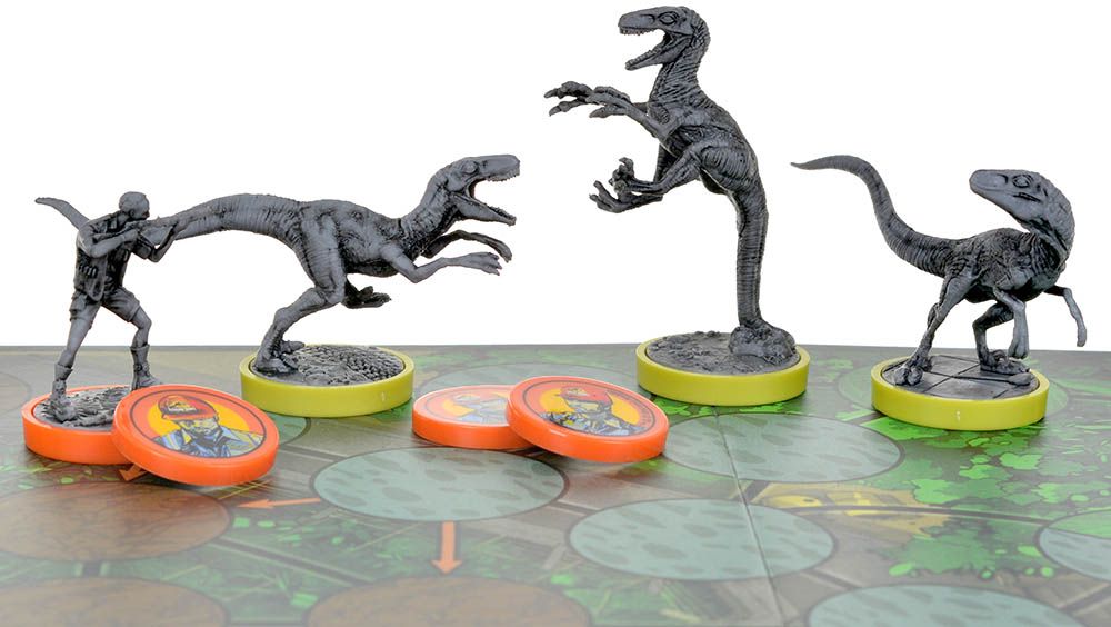 Настольная игра GaGa Games Unmatched: Jurassic Park. InGen vs Raptors GG363 - фото 6