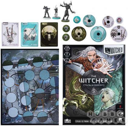 Unmatched: The Witcher. Сталь и серебро фото 2