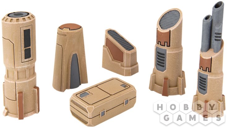 Gothic Sector. United Frontier: Scatter Terrain фото 2