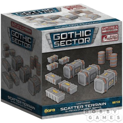 Gothic Sector. Castograd: Scatter Terrain