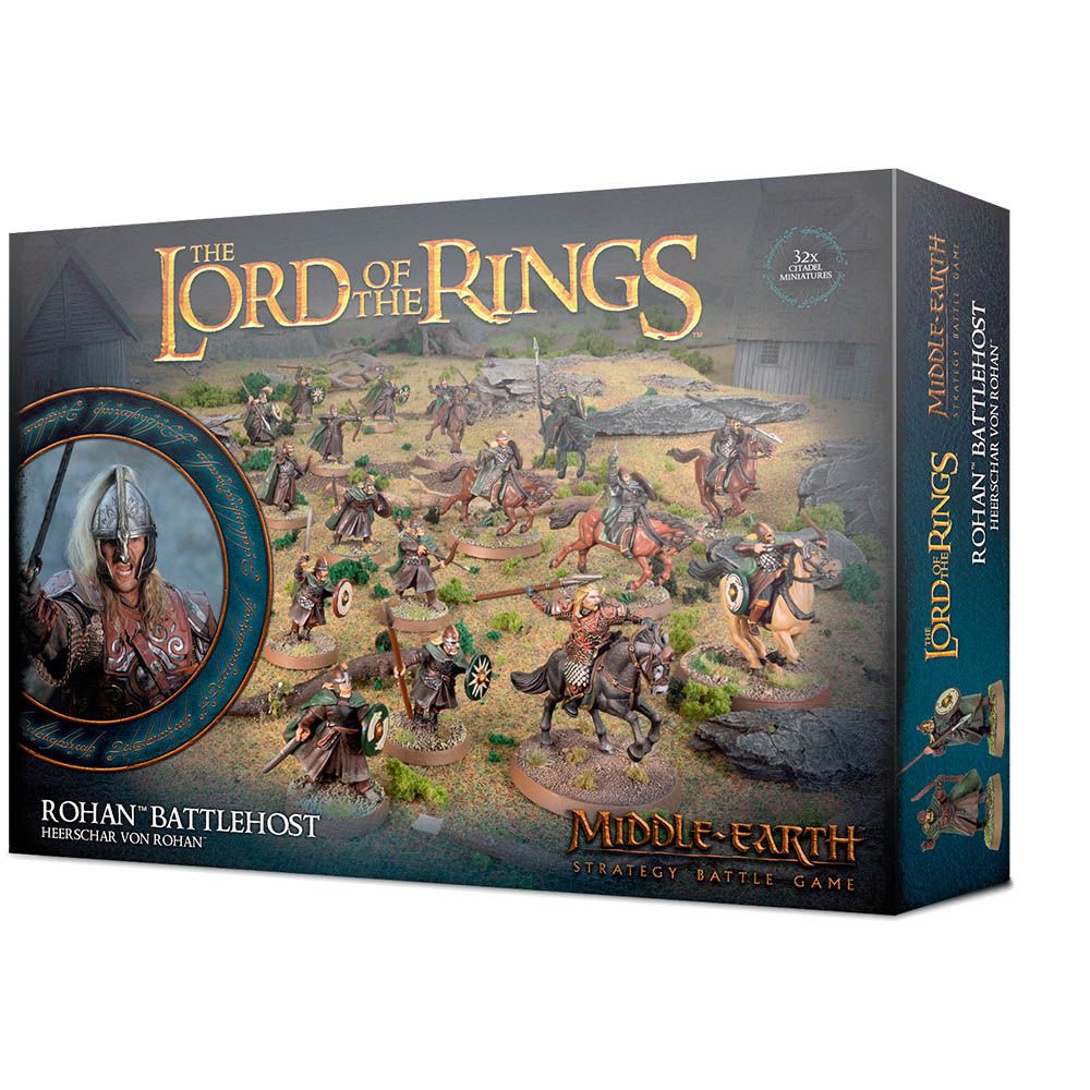 Миниатюра Games Workshop The Lord of the Rings: Rohan Battlehost 30-74 - фото 1