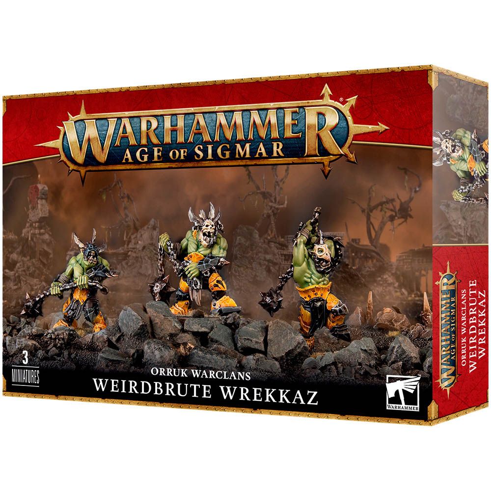 Набор миниатюр Warhammer Games Workshop Orruk Warclans: Weirdbrute Wrekkaz 89-82