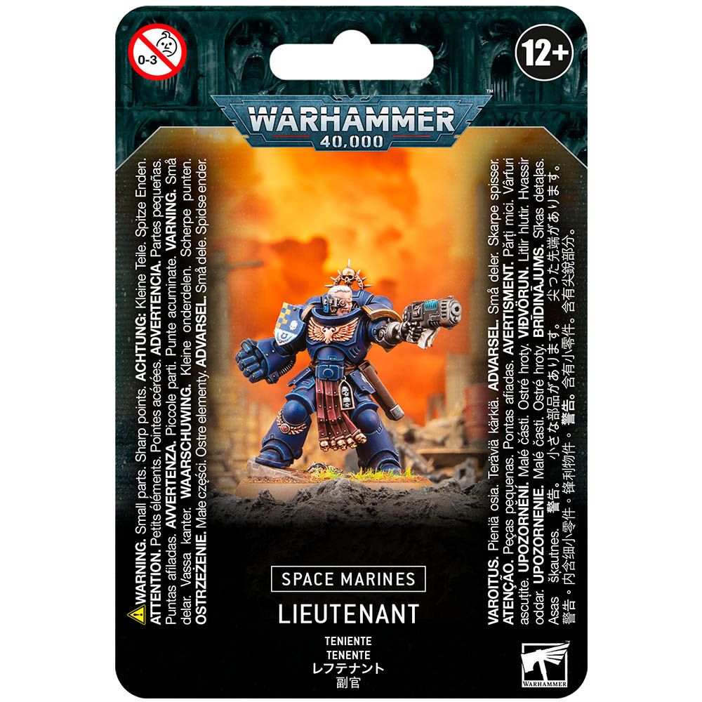 Набор миниатюр Warhammer Games Workshop Space Marines: Lieutenant 48-73 - фото 1
