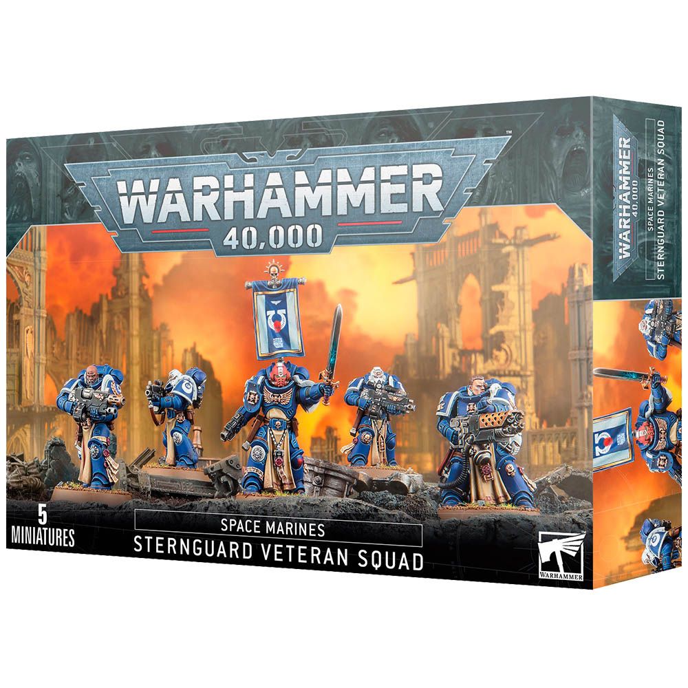 Набор миниатюр Warhammer Games Workshop Space Marines: Sternguard Veteran Squad 48-49