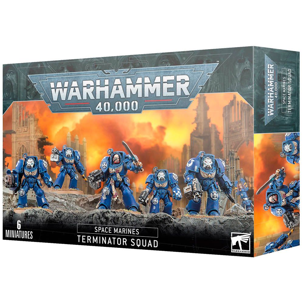 Набор миниатюр Warhammer Games Workshop Space Marines: Terminator Squad 48-90
