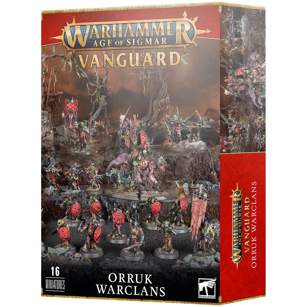 Набор миниатюр Warhammer Games Workshop Vanguard: Orruk Warclans 70-23 - фото 1