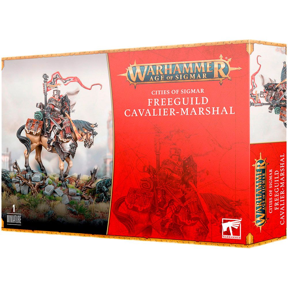 Набор миниатюр Warhammer Games Workshop Cities of Sigmar: Freeguild Cavalier-Marshal 86-05