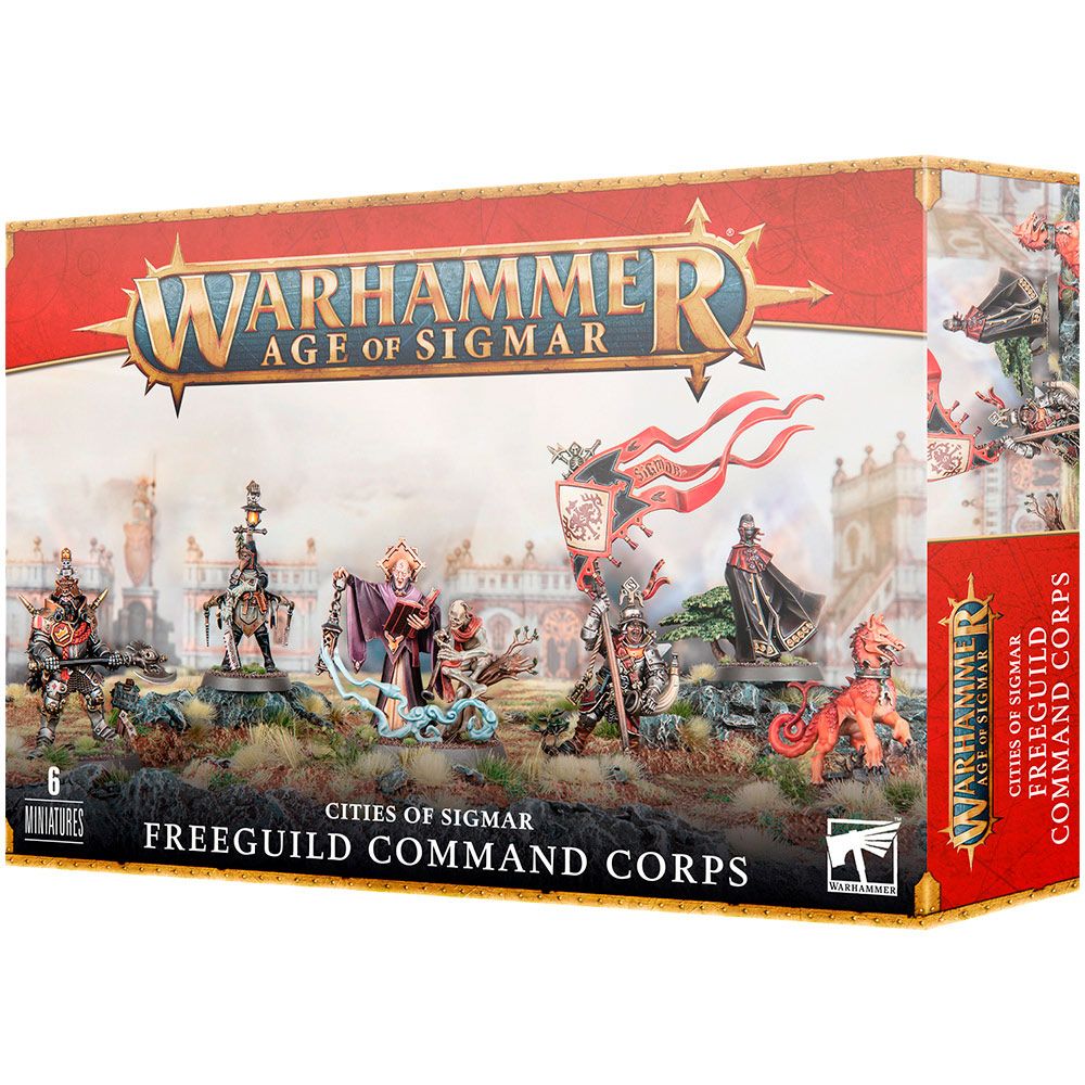 Набор миниатюр Warhammer Games Workshop Cities of Sigmar: Freeguild Command Corps 86-12