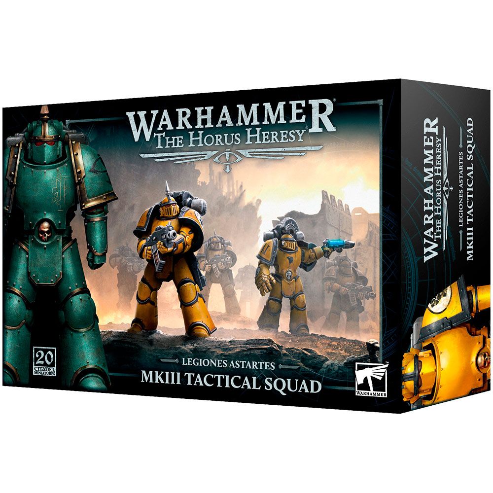 Набор миниатюр Warhammer Games Workshop Legiones Astartes: MKIII Tactical Squad 31-68