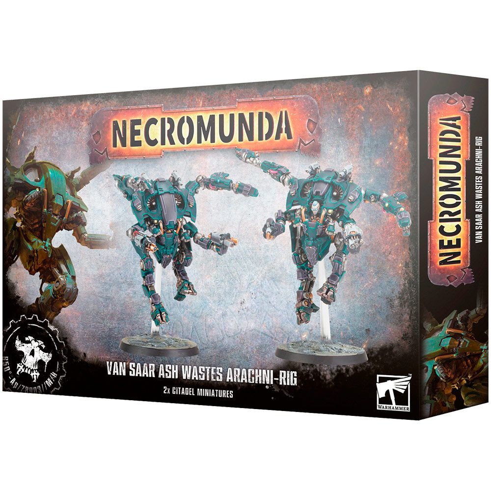 Набор миниатюр Warhammer Games Workshop Necromunda: Van Saar Ash Wastes Arachni-Rig 301-22