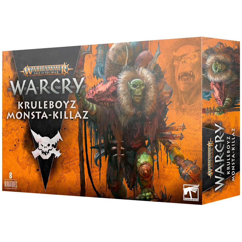 Набор миниатюр Warhammer Games Workshop Warcry: Kruleboyz Monsta-killaz 112-16 - фото 1