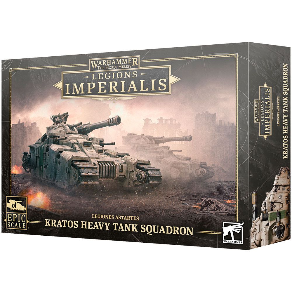 

Набор миниатюр Warhammer Games Workshop, Legions Imperialis: Kratos Heavy Tank Squadron